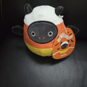 Squishmallows Emily the Bat Plush - Black, Orange, Yellow